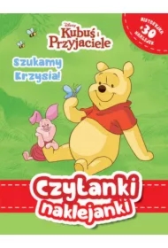 Czytanki naklejanki. Disney Kubuś i Przyjaciele. Szukamy Krzysia!