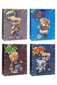 Torebka ozdobna 26x32x10cm mix