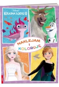 Kraina Lodu II. Naklejam i koloruję