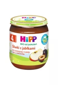 Śliwki z jabłkami po 4. miesiącu