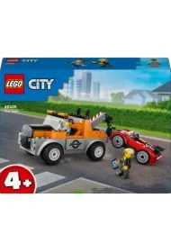 LEGO City Samochód pomocy drogowej i naprawa sportowego auta 60435