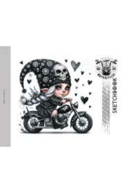 Szkicownik 200x143 24 stron 100g/m2 TW Gnomy