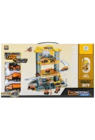 Parking Budowa z akcesoriami metalowy  MEGA CREATIVE 571411