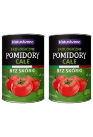 Pomidory całe bez skórki Zestaw
