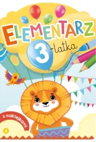 Elementarz 3-latka z naklejkami