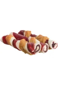 Pałeczki do żucia Denta Fun barbecue, z kurczakiem, 12 cm