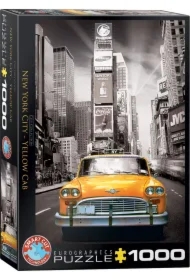 Puzzle 1000 el. Żółta taksówka w Nowym Jorku