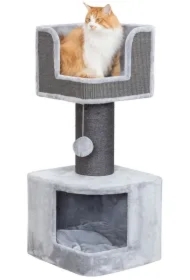 Ava II XXL, drapak stojący, dla kota, szary, 112 cm