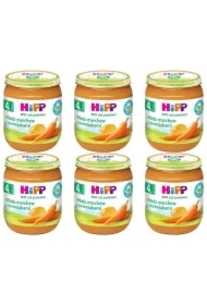 Młoda marchew z ziemniakami po 4. miesiącu zestaw