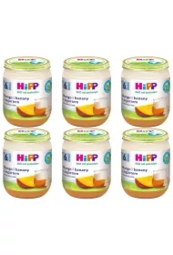 Mango i banany z jogurtem po 6. miesiącu zestaw