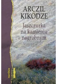 Jaszczurka na kamieniu nagrobnym
