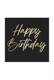Serwetki papierowe Happy Birthday 33x33cm 20 szt