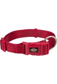 Obroża nylon 40-65cm/25mm czerwona