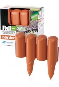 Palisada ogrodowa border terakota 2,5m