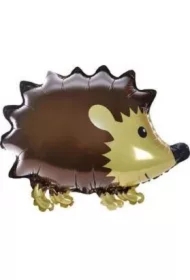 Balon foliowy leśne zwierzątka - jeżyk
