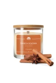 Świeca sojowa zapachowa Cynamon