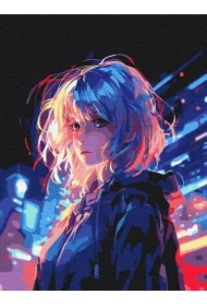 Malowanie po numerach - Cyberpunk