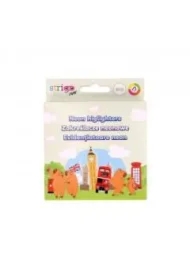 Zakreślacz Eko Kapibara neon 4 szt