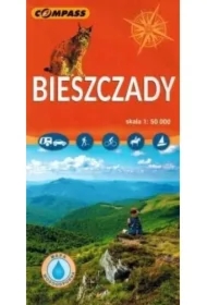 Bieszczady mapa laminowana skala 1 : 50 000
