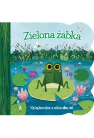 Książeczka z okienkami. Zielona żabka