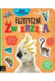 Album z naklejkami. Egzotyczne zwierzęta