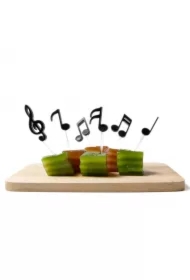 Zestaw wykałaczek do serwowania Melodilicious 10268-BK