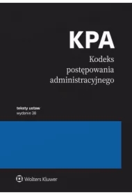 Kodeks postępowania administracyjnego. Przepisy