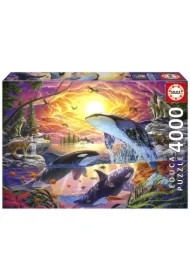 Puzzle 4000 el. Uwolnić orkę