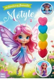 Motyle. Serduszkowy flamaster