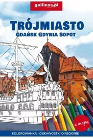 Trójmiasto - Gdańsk - Gdynia - Sopot - kolorowanka