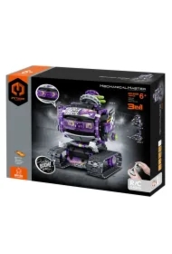 Inteligentny robot programujący zdalnie sterowany 3w1 458 elementów