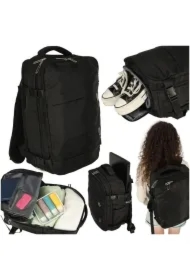 Plecak podróżny do samolotu bagaż podręczny kabinowy turystyczny wodoodporny 45x32cm