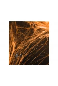 Pajęczyna Halloween pomarańcz 60g