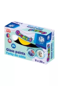 Farby do szkła Astra Creativo 6x20 ml