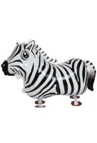 Balon foliowy chodzący zebra