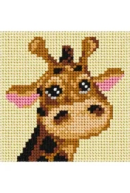 Zestaw do haftu Moje pierwsze wyszywanie Żyrafa