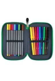 Piórnik potrójny z wyposażeniem Neon Pad