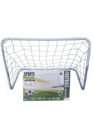 Bramka piłkarska metalowa 88x58x43cm