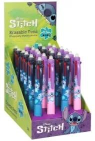 Długopis wymazywalny 4w1 Disney Blue - Stitch