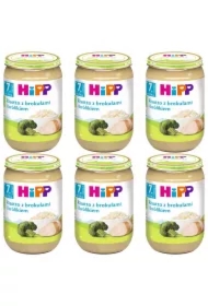 Risotto z brokułami i królikiem po 7. miesiącu zestaw