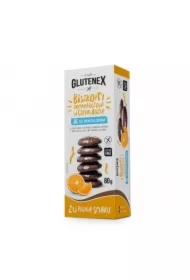 Biszkopty pomarańczowe w czekoladzie bez dodatku cukru