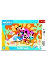 Puzzle ramkowe 15 el. Ciekawski Miki