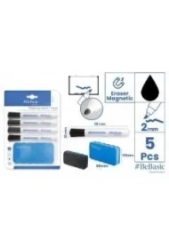 Marker do tablic 4 szt z gąbką