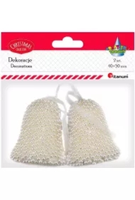 Zawieszki dzwonki 40x50mm 2 szt