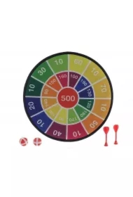 Tarcza na rzep z piłeczkami i rzutkami