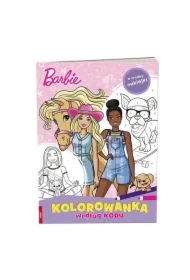 Kolorowanka według kodu. Barbie