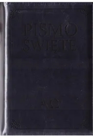 Pismo Święte w etui granatowe