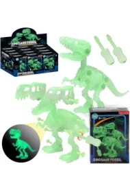 Szkielet dinozaura rozkręcany świecący