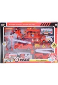 Zestaw pojazdów strażackich