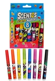 Markery pachnące Śmieszne Minki 8 szt